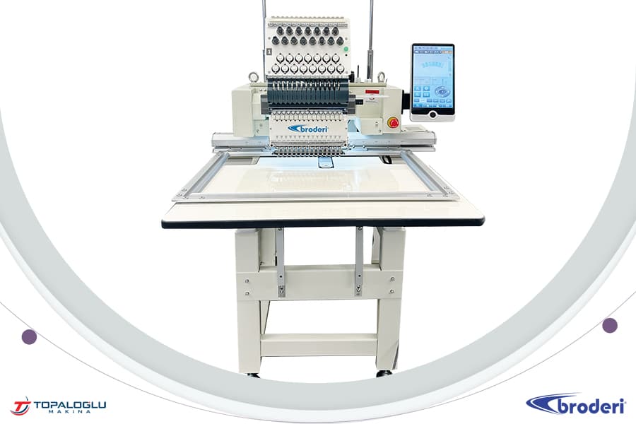 Yeni Nesil 15 İğne Nakış Makinası